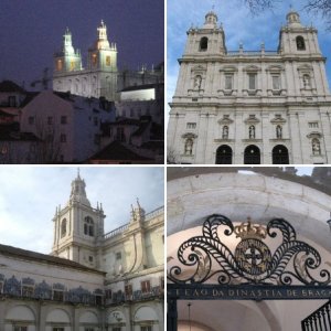Lissabon, Sao Vinvente und Gruft der Braganca-Dynastie