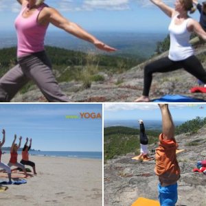 Yoga in der Natur der Algarve